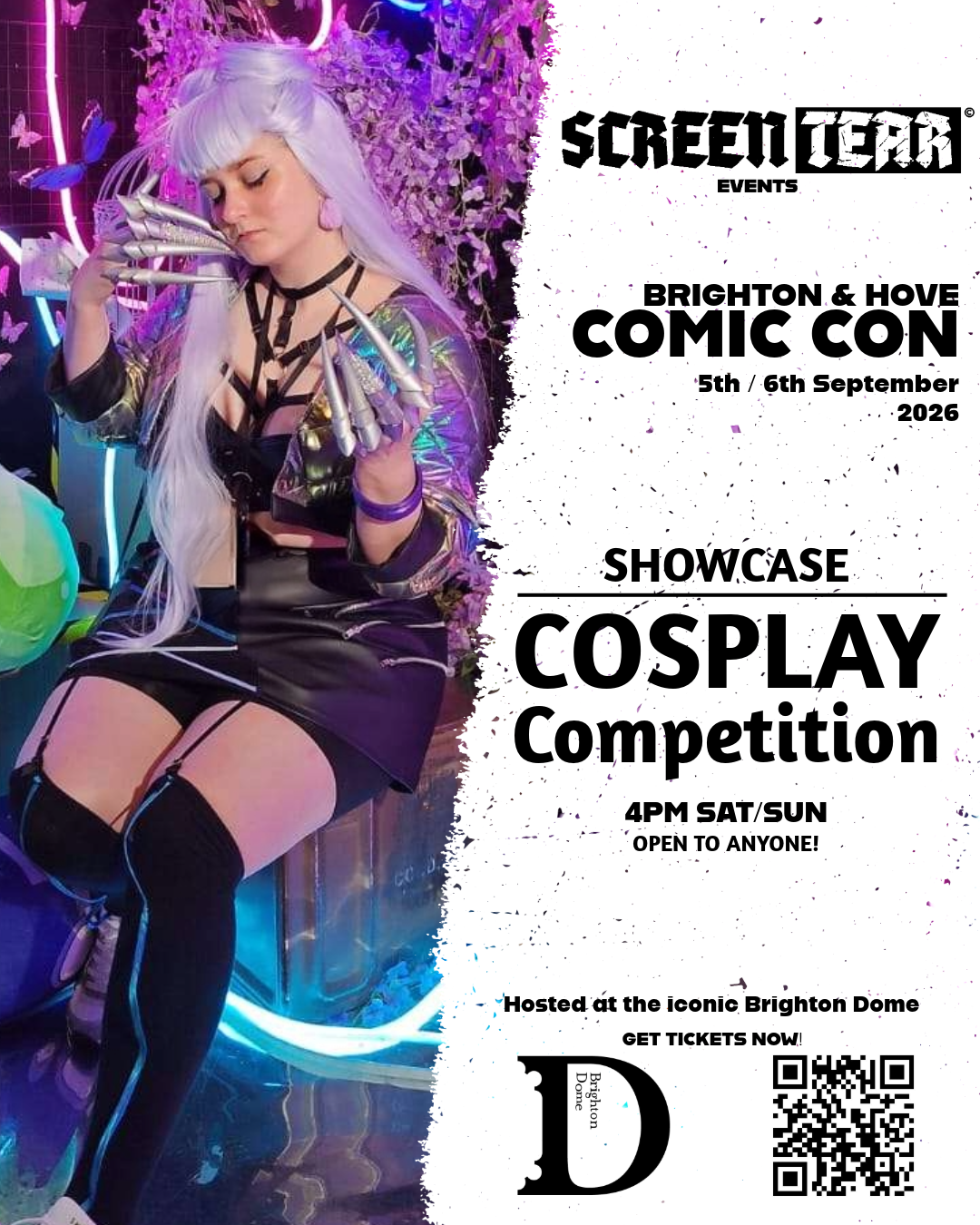The cosplay competition at Brighton and Hove Comic Con, 4pm Saturday and Sunday at Brighton Dome