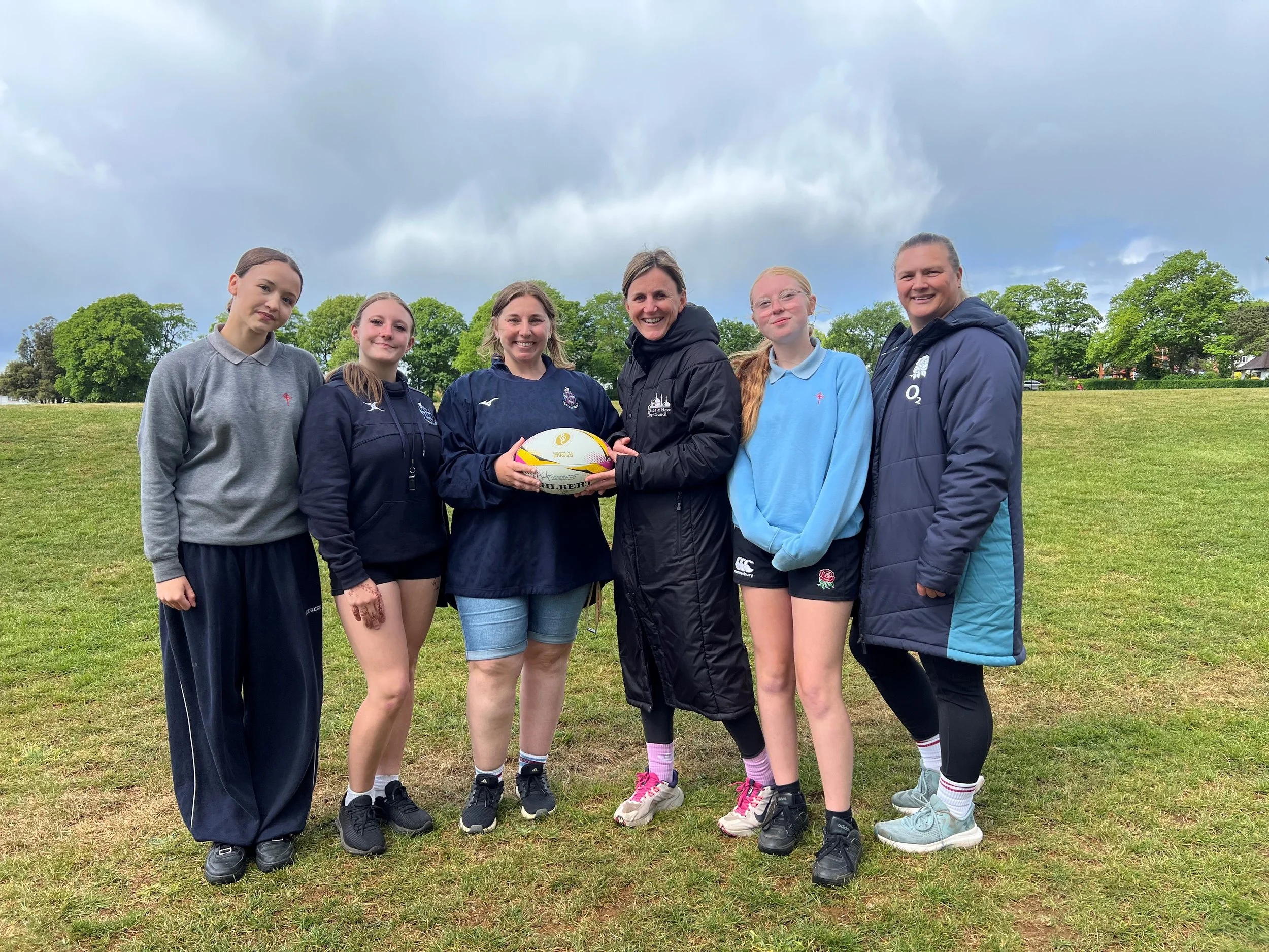 Almost 100 Girls from Brighton Primary Schools Get Their First Taste of Rugby