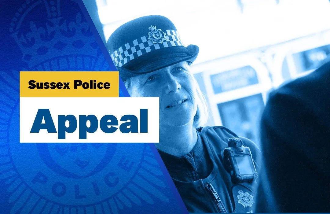 Sussex Police appeal image following an assault in Preston Park Brighton