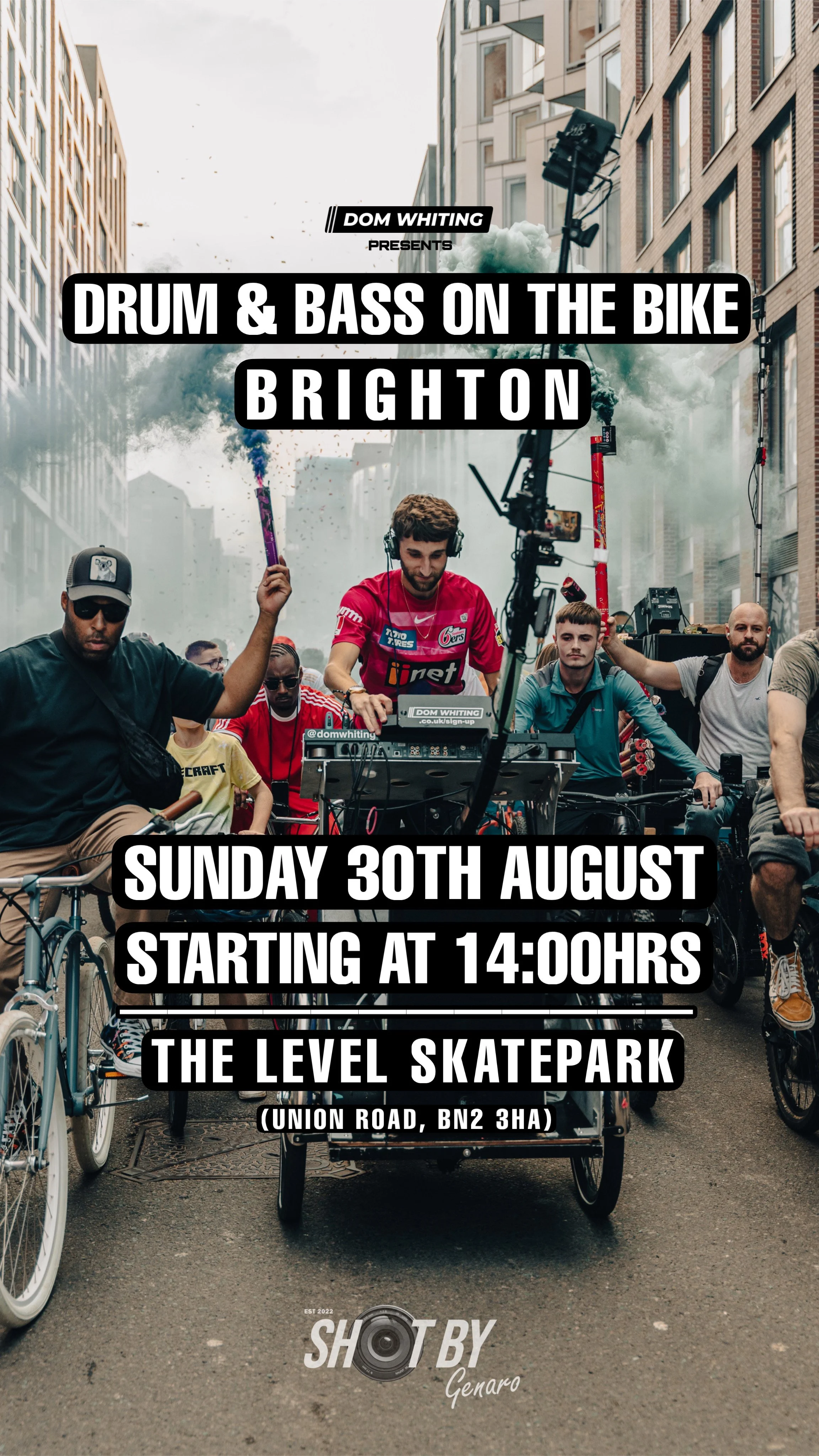Drum &amp; Bass On The Bike Returns to Brighton This Bank Holiday Sunday