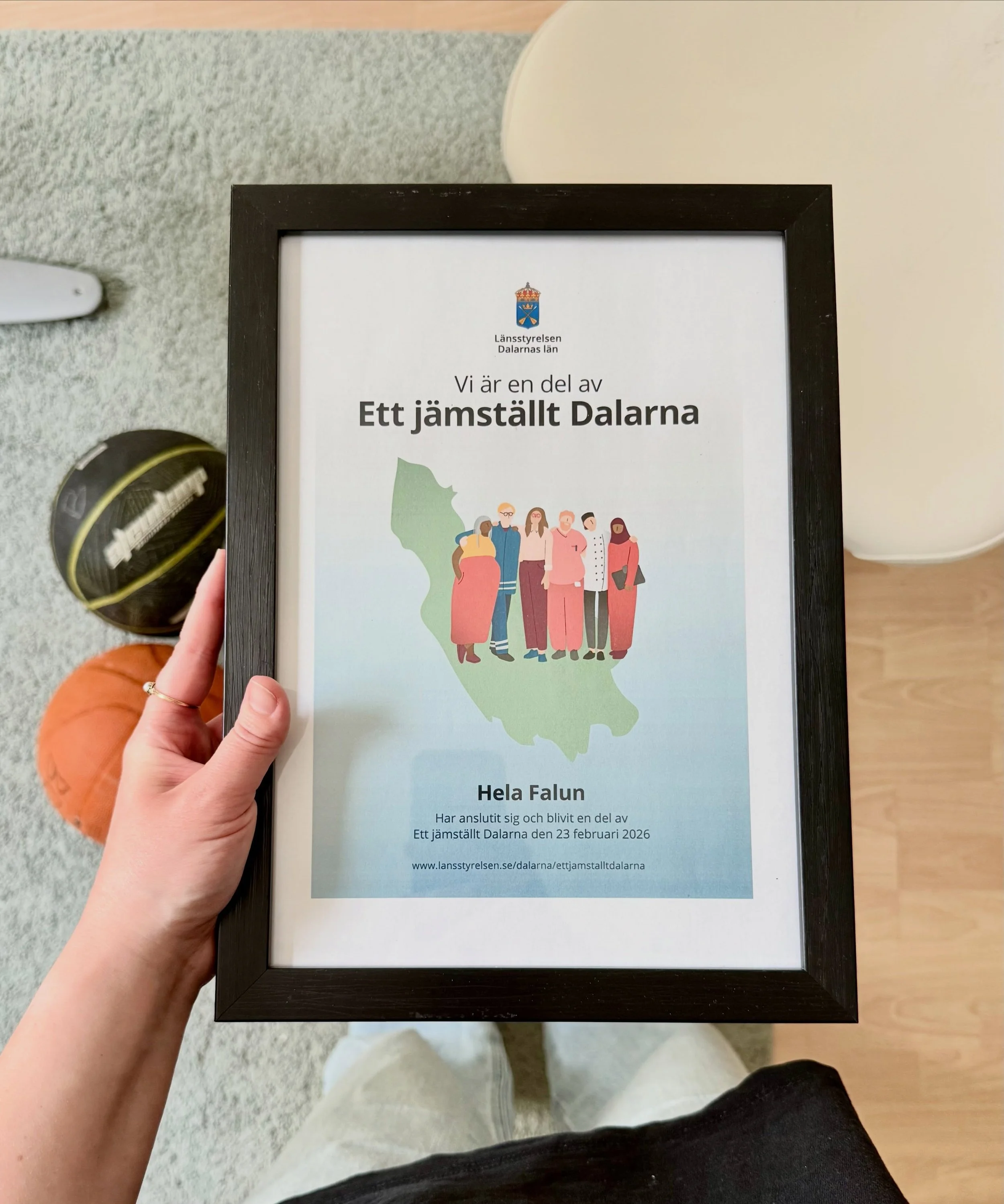 Det h&auml;r &auml;r vi stolta &ouml;ver! Att Hela Falun &auml;r en del av n&auml;tverket Ett j&auml;mst&auml;llt Dalarna! D&auml;r f&aring;r vi m&ouml;jlighet att inspireras, l&auml;ra av andra och fylla p&aring; med kunskap kring j&auml;mst&auml;ll