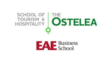 Logo of the School of Tourism & Hospitality at Ostelea and EAE Business School.
