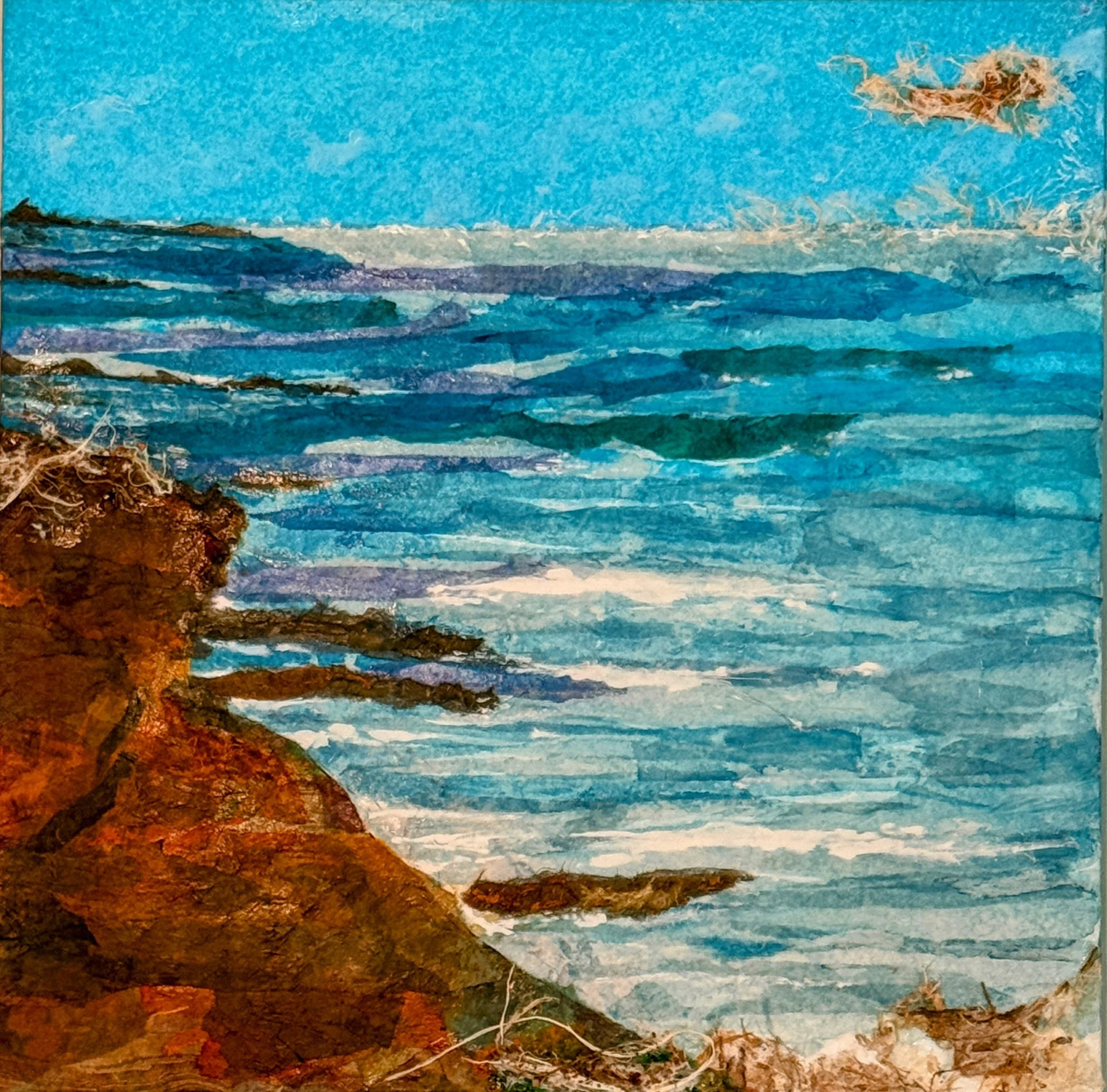 Rock Overlook | 24x24 | Canvas | $450