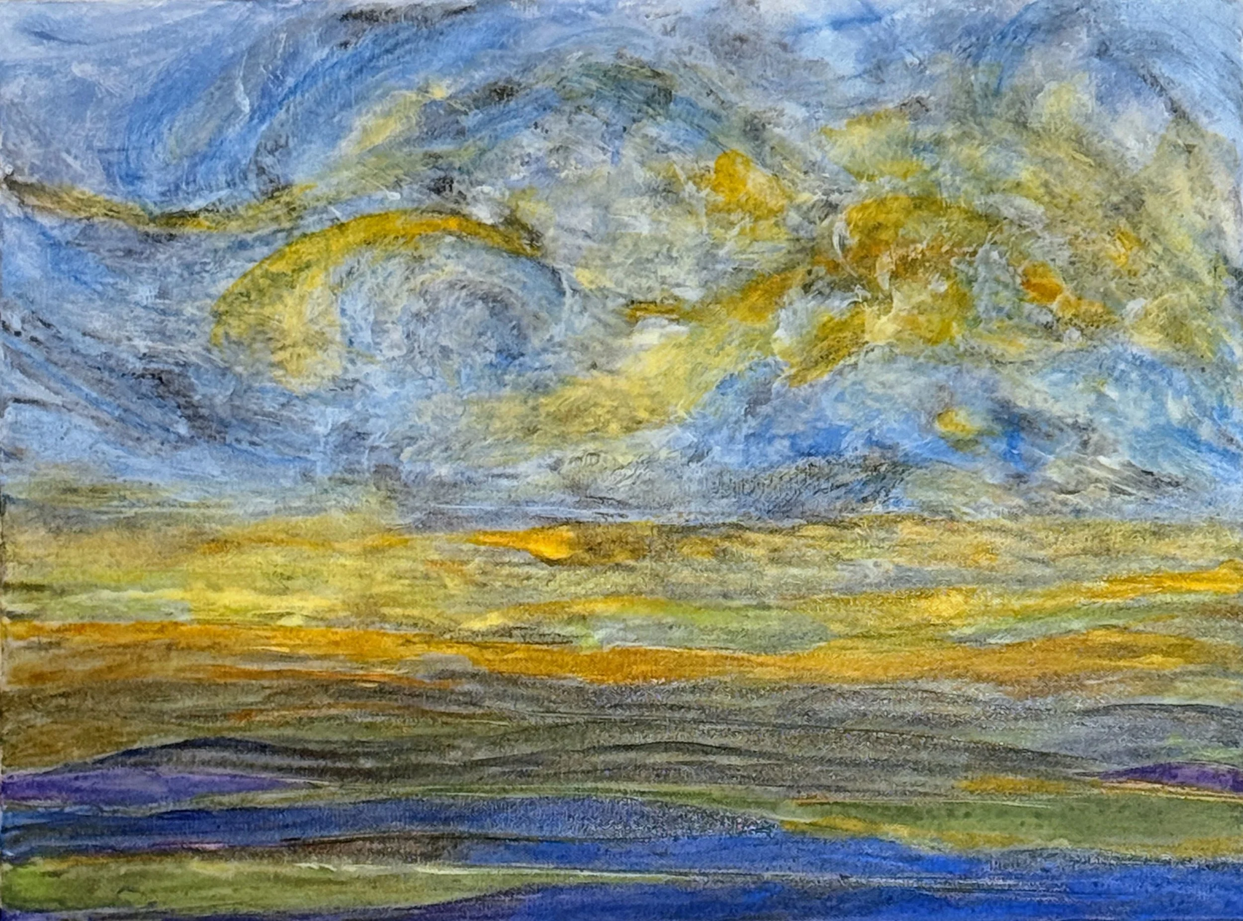 Ridge Swirl | 18x24 | Canvas | $375