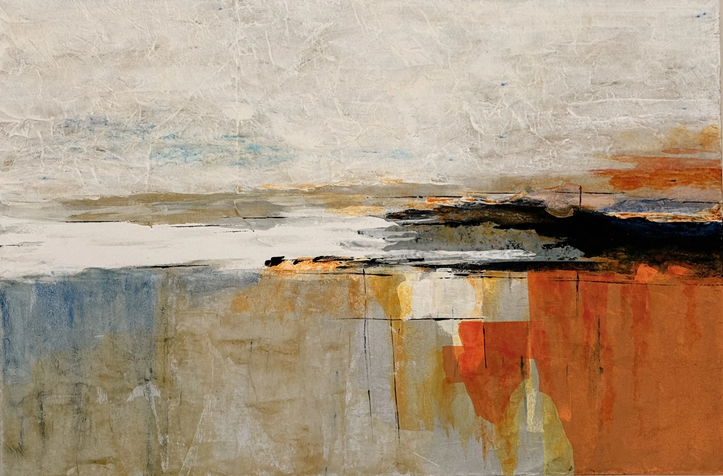 Horizon Blades | 24x36 | Canvas | Commission