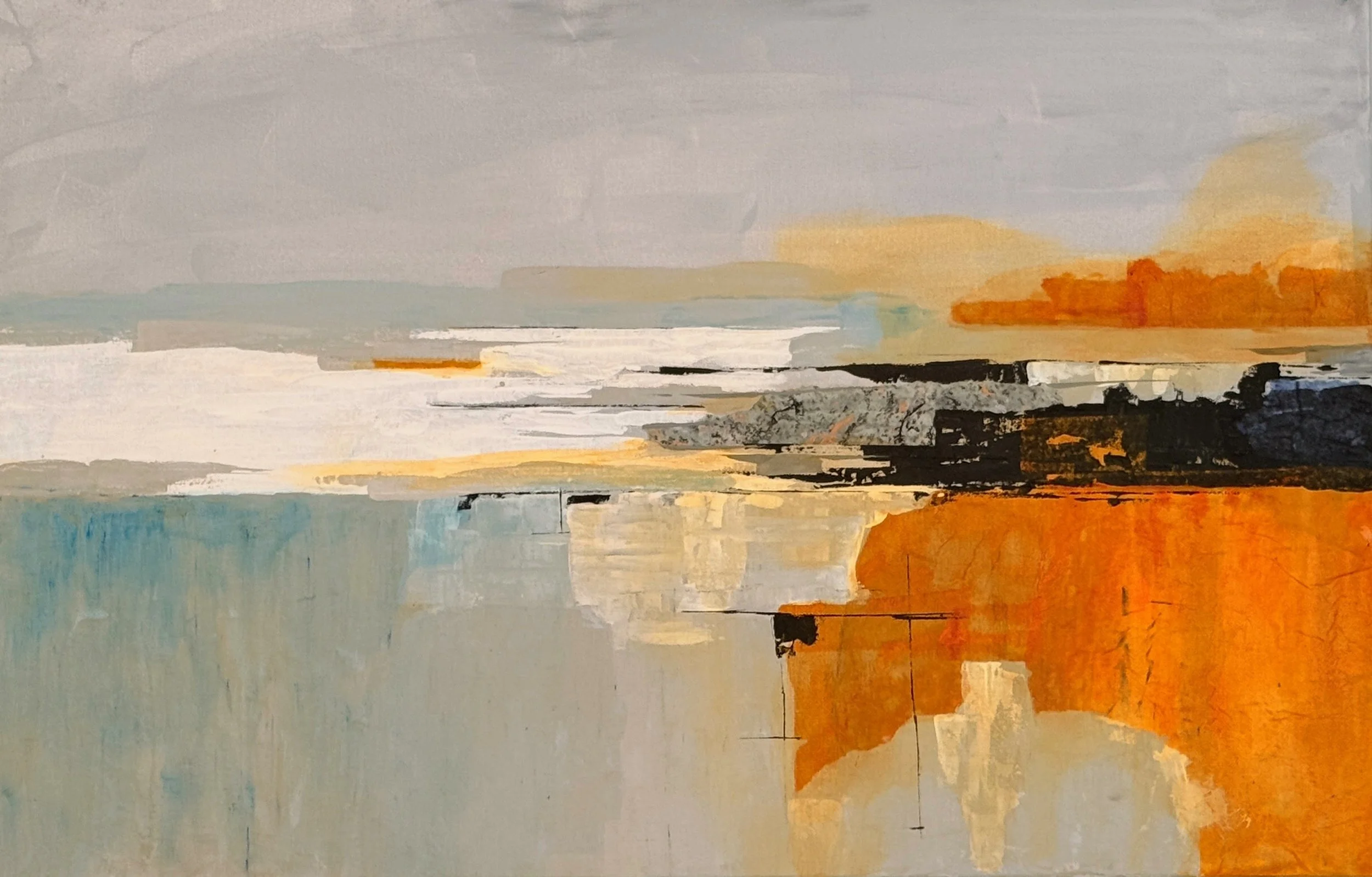 Emerging Horizon | 24x36 | Canvas | Commission