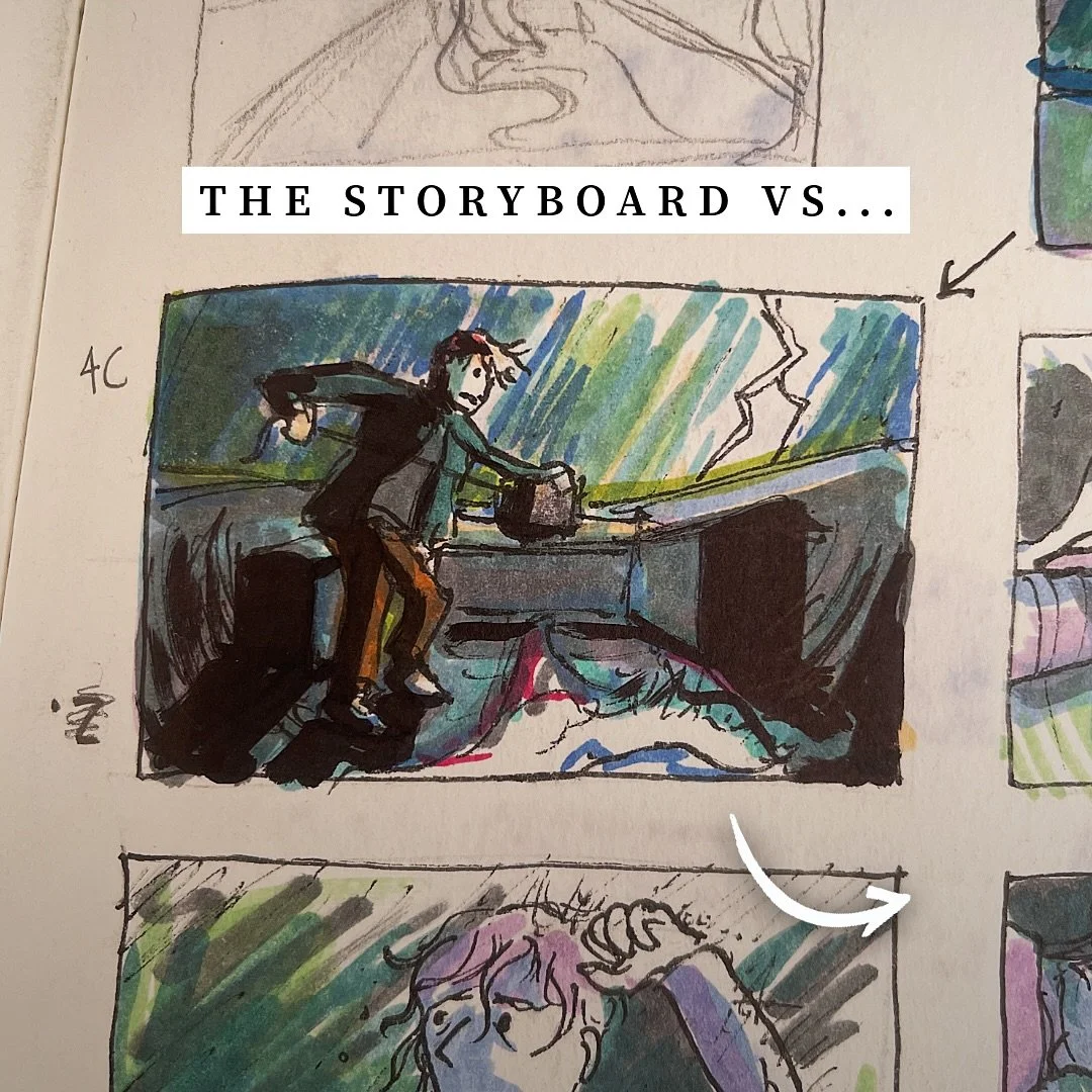 Storyboarding was a big part of the production of Lure, and it was amazing to bring my drawings to life so faithfully! 

Please consider donating to our crowdfunder! 

#shortfilm #lureshortfilm #storyboards