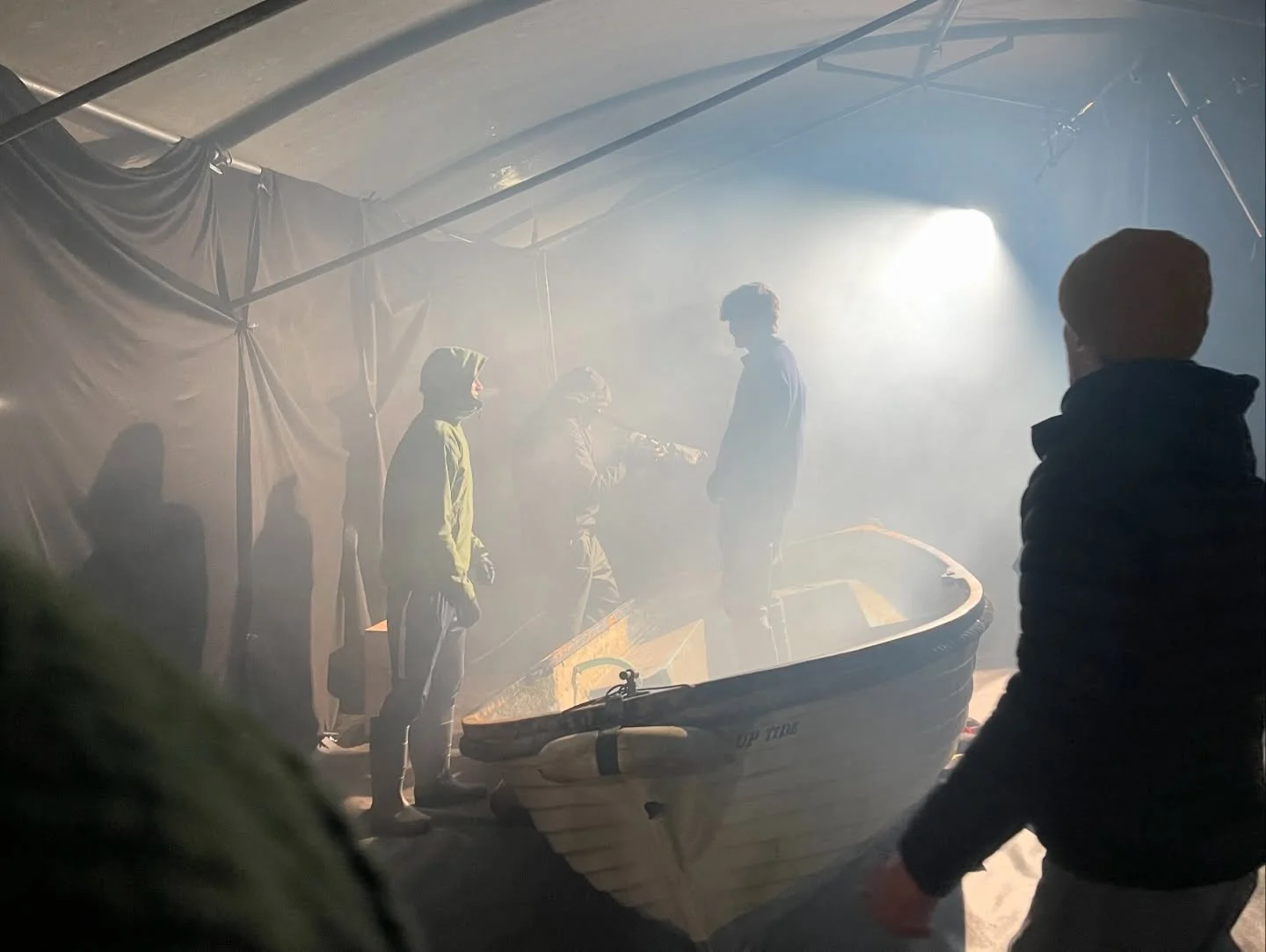 This weekend we filmed the first half of Lure! 

Thank you so much to my incredible team. It&rsquo;s such an honour to work with such a talented, dedicated and all around wonderful group of filmmakers. 

The weekend was a proper adventure, with plent