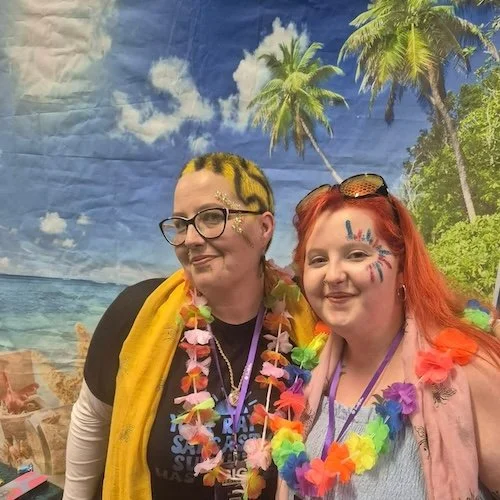 Two glitter ladies at Womanifest - square.jpeg