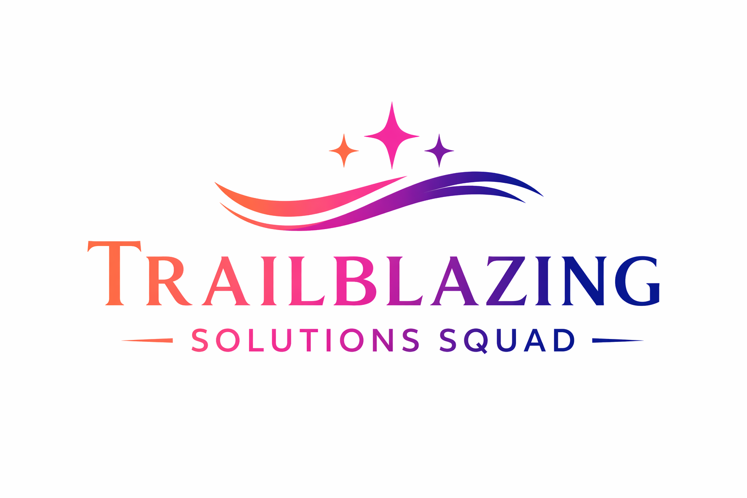 Logo for Helen's Hub Trailblazing Solutions Squad' featuring a stylised compass with an upward arrow.