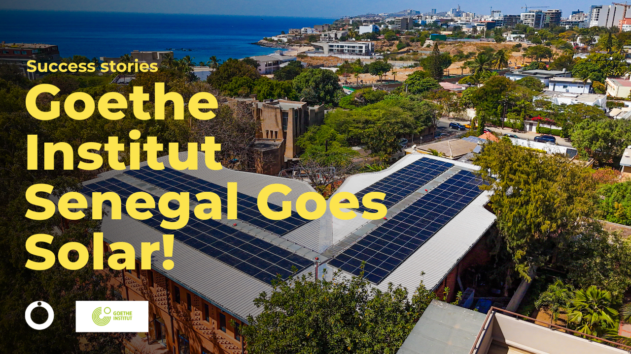 Goethe Institut Senegal Goes Solar!