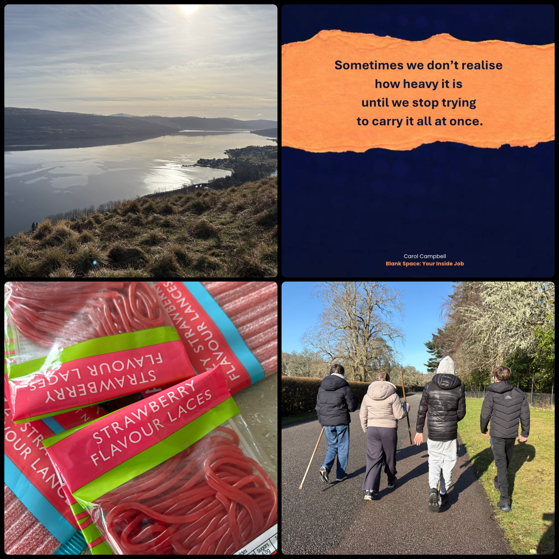 When it all gets too heavy 