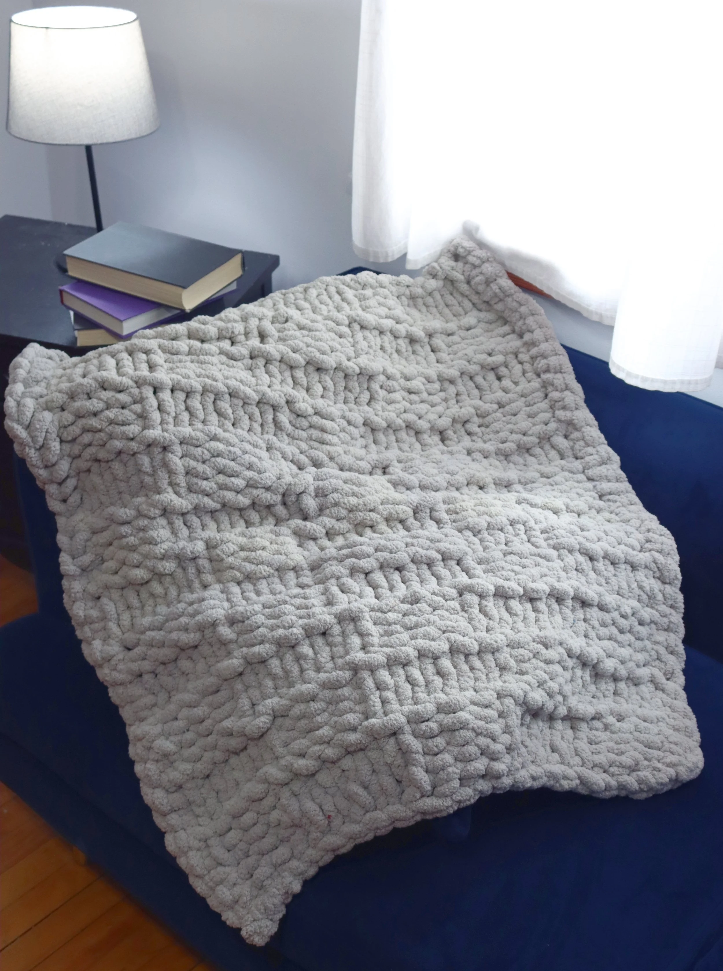Snuggle Time Sage Basket Weave Baby Blanket