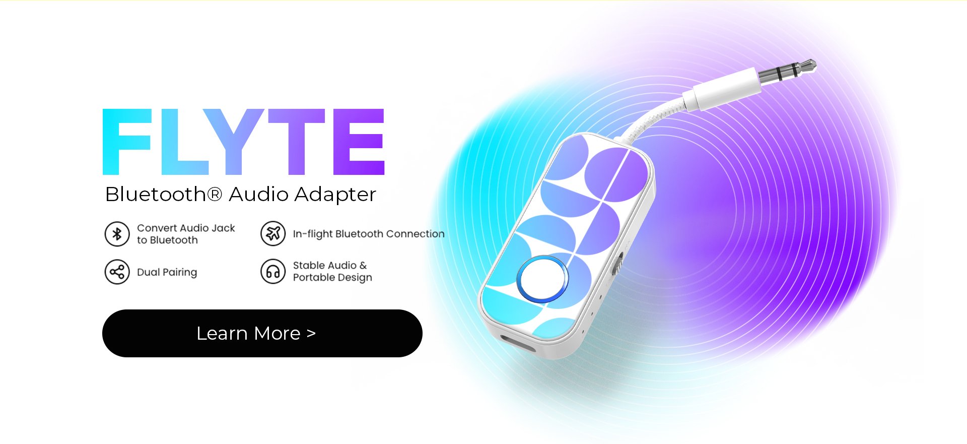 Flyte Bluetooth Audio Adapter