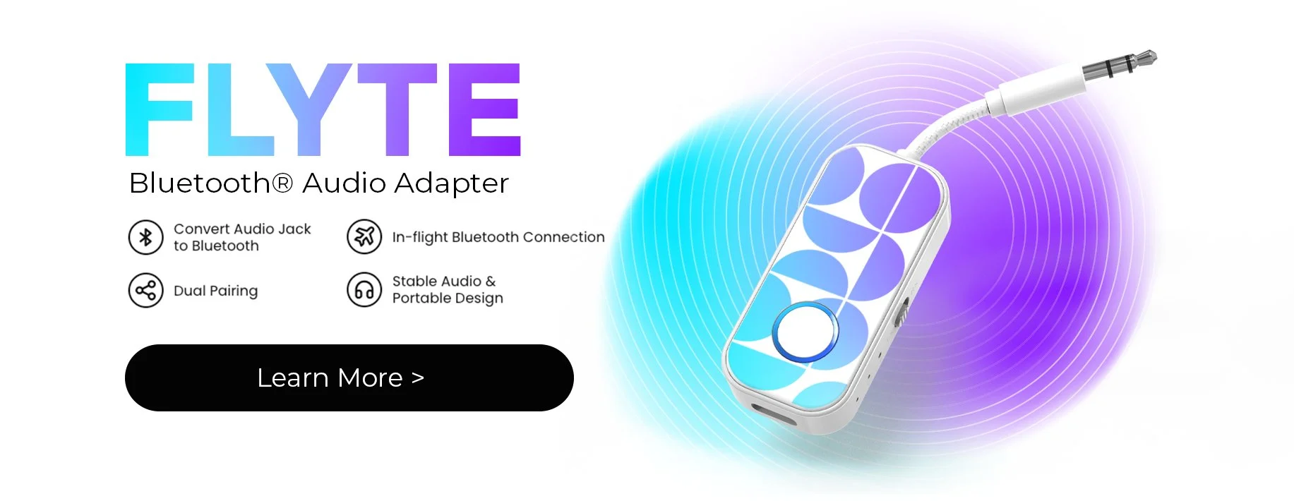 Flyte Bluetooth Audio Adapter