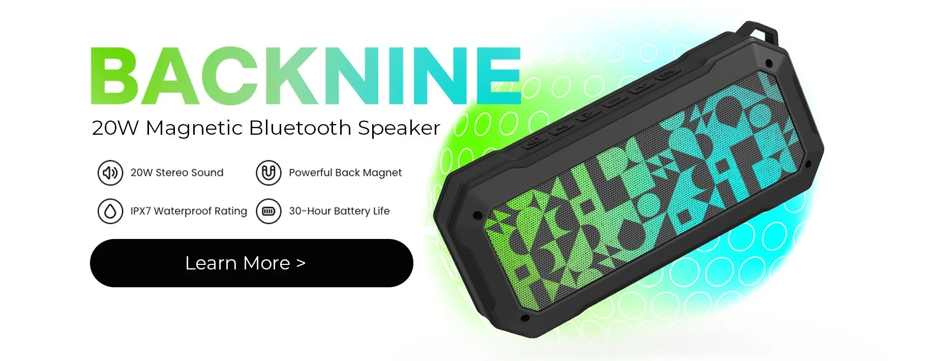 BackNine Magnetic Golf Speaker