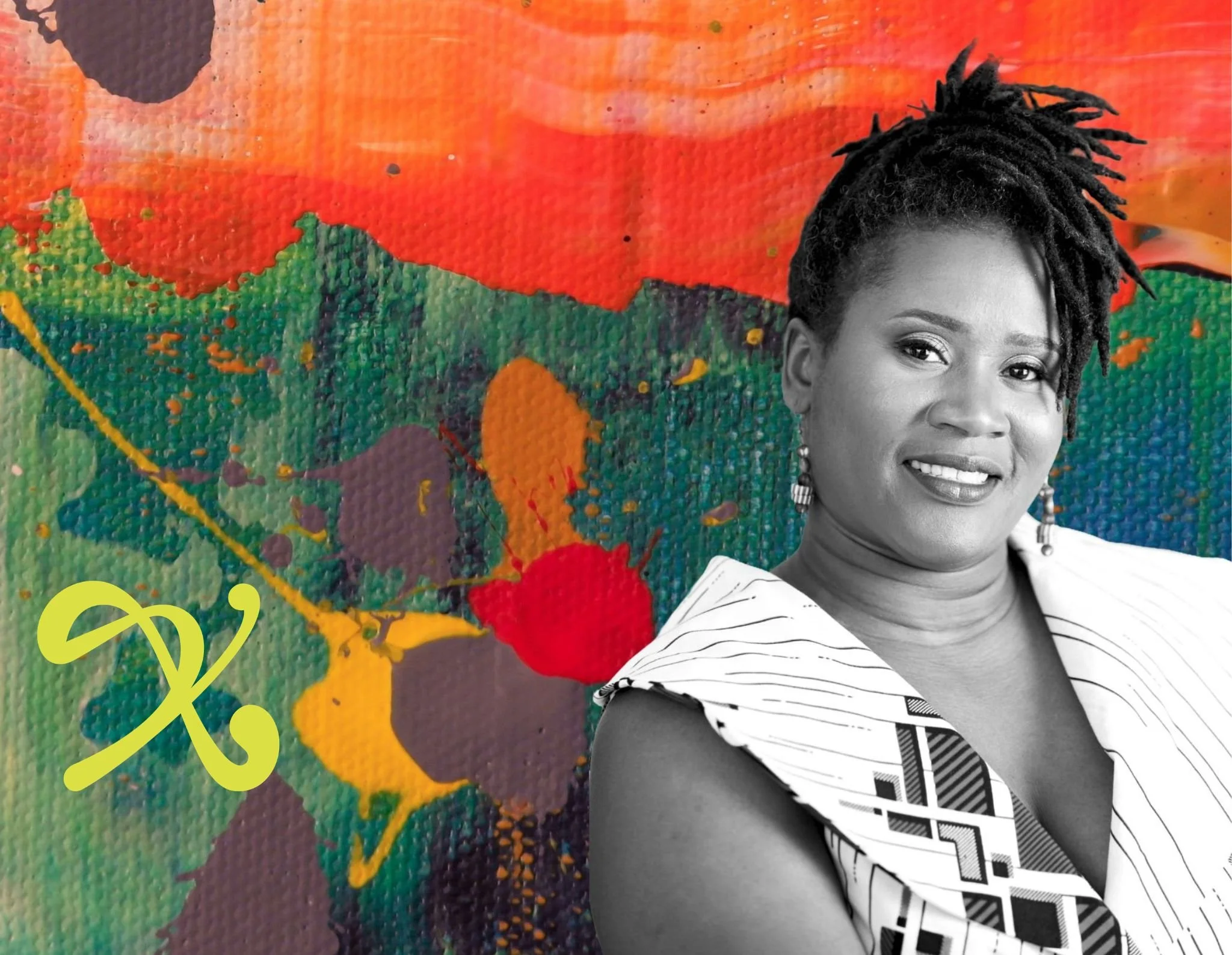 Portrait of workshop instructor Queen Allotey-Pappoe