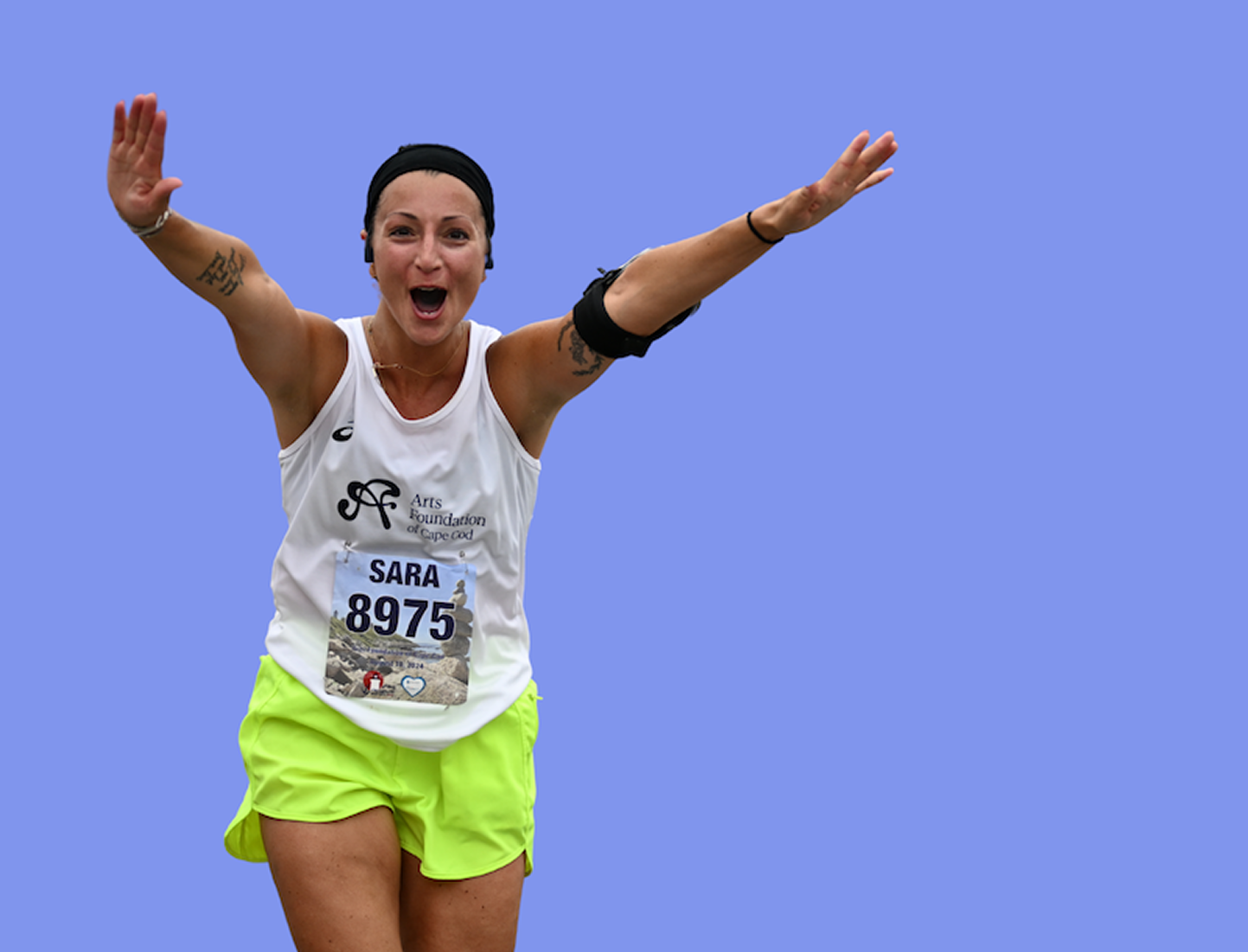 Falmouth Road Race Arts Foundation of Cape Cod team