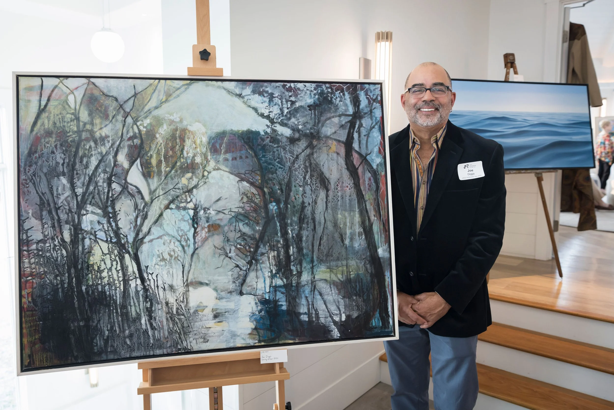 Joe Digs, Artist of the Year, Arts Gala, Arts Foundation of Cape Cod,
