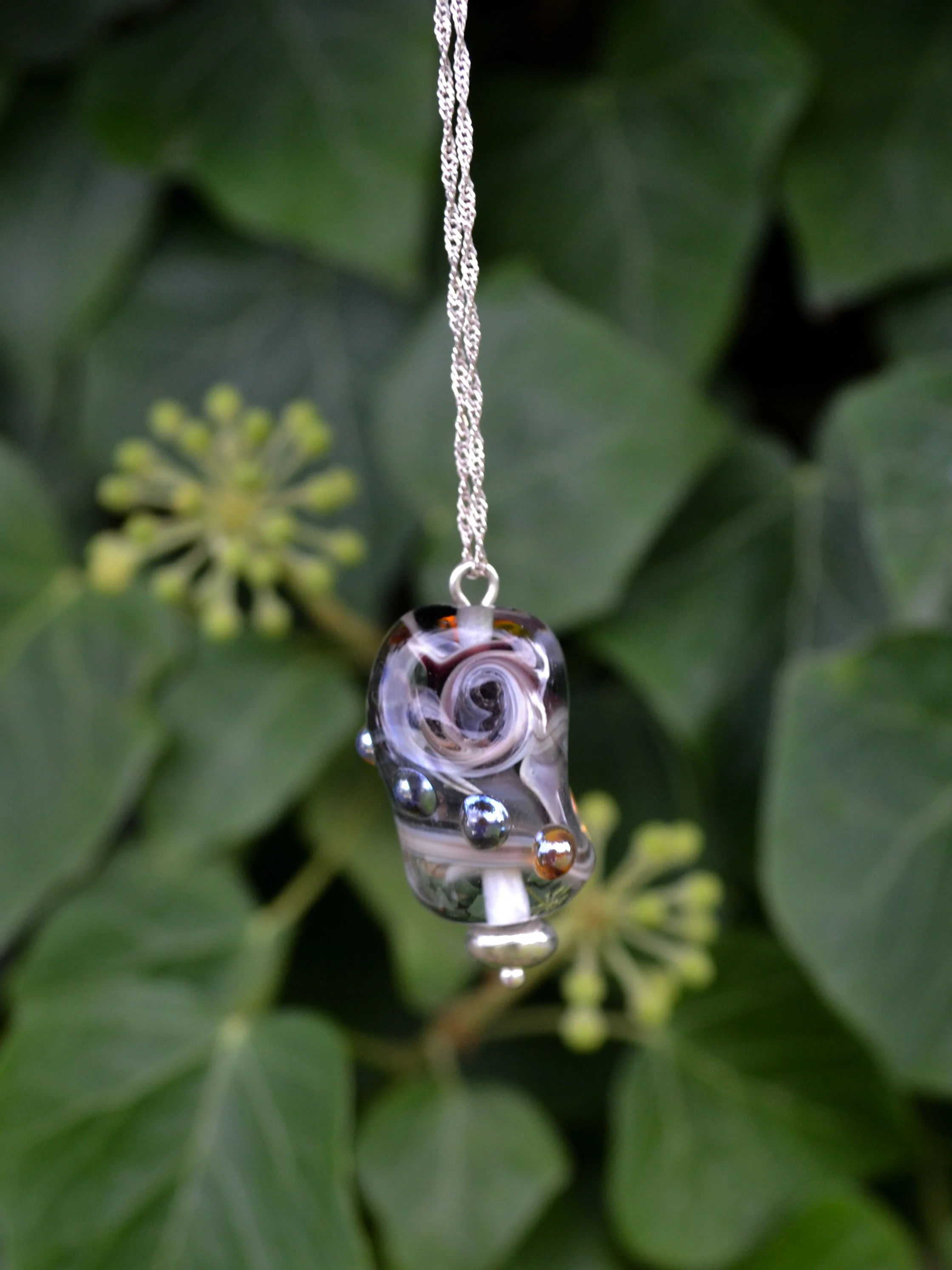Glass Knot Pendant