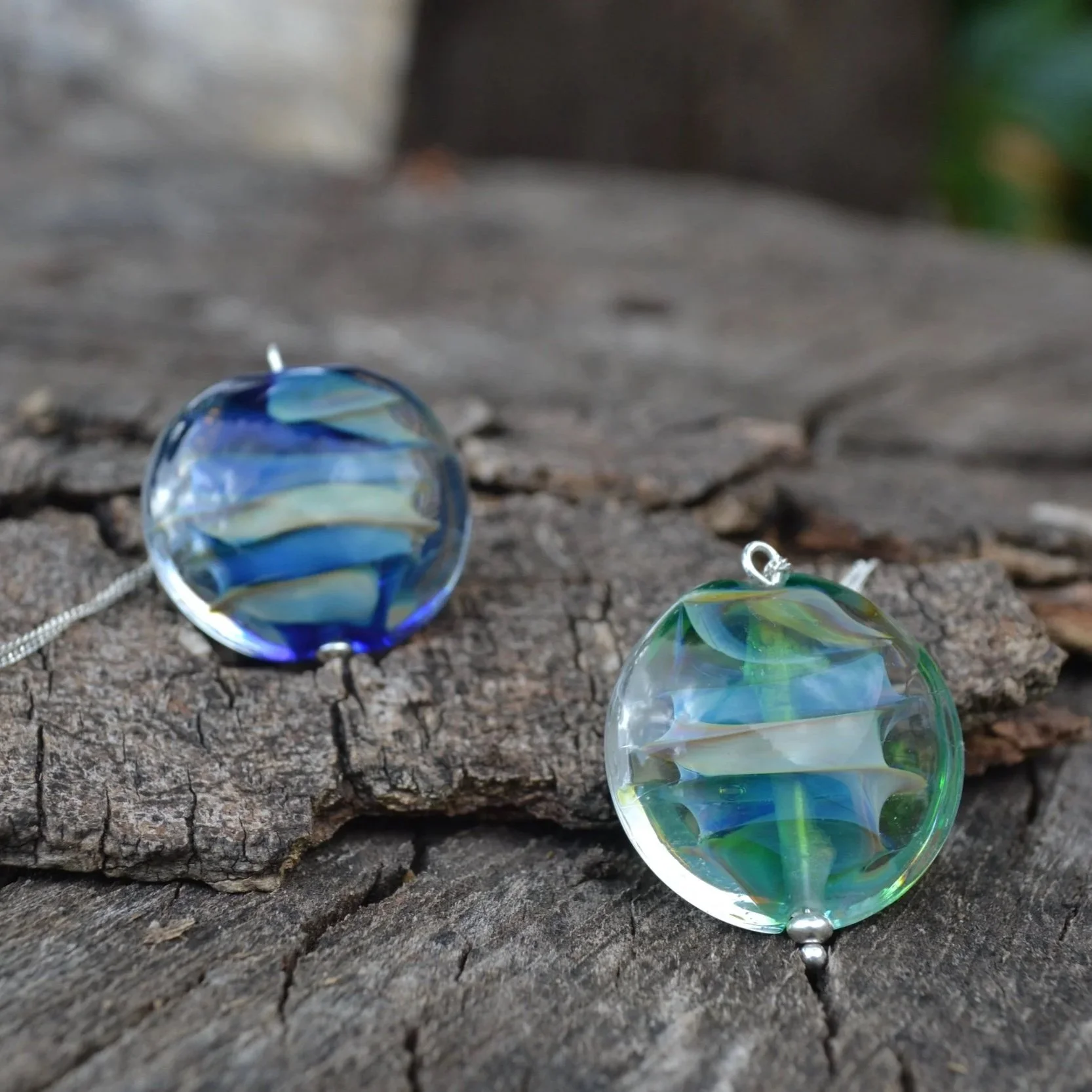 Aurora Lentil Pendant