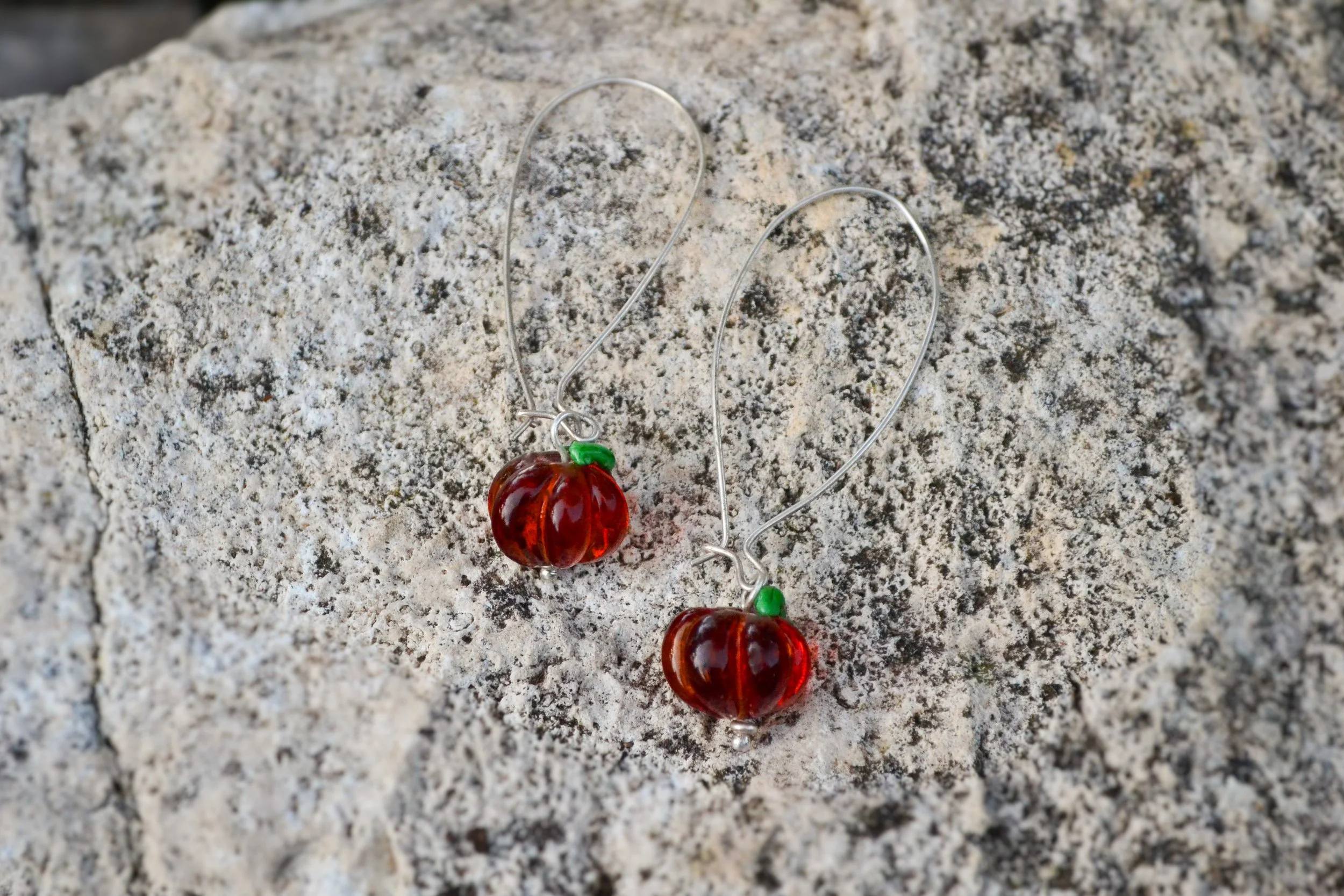 Pumpkin Earrings