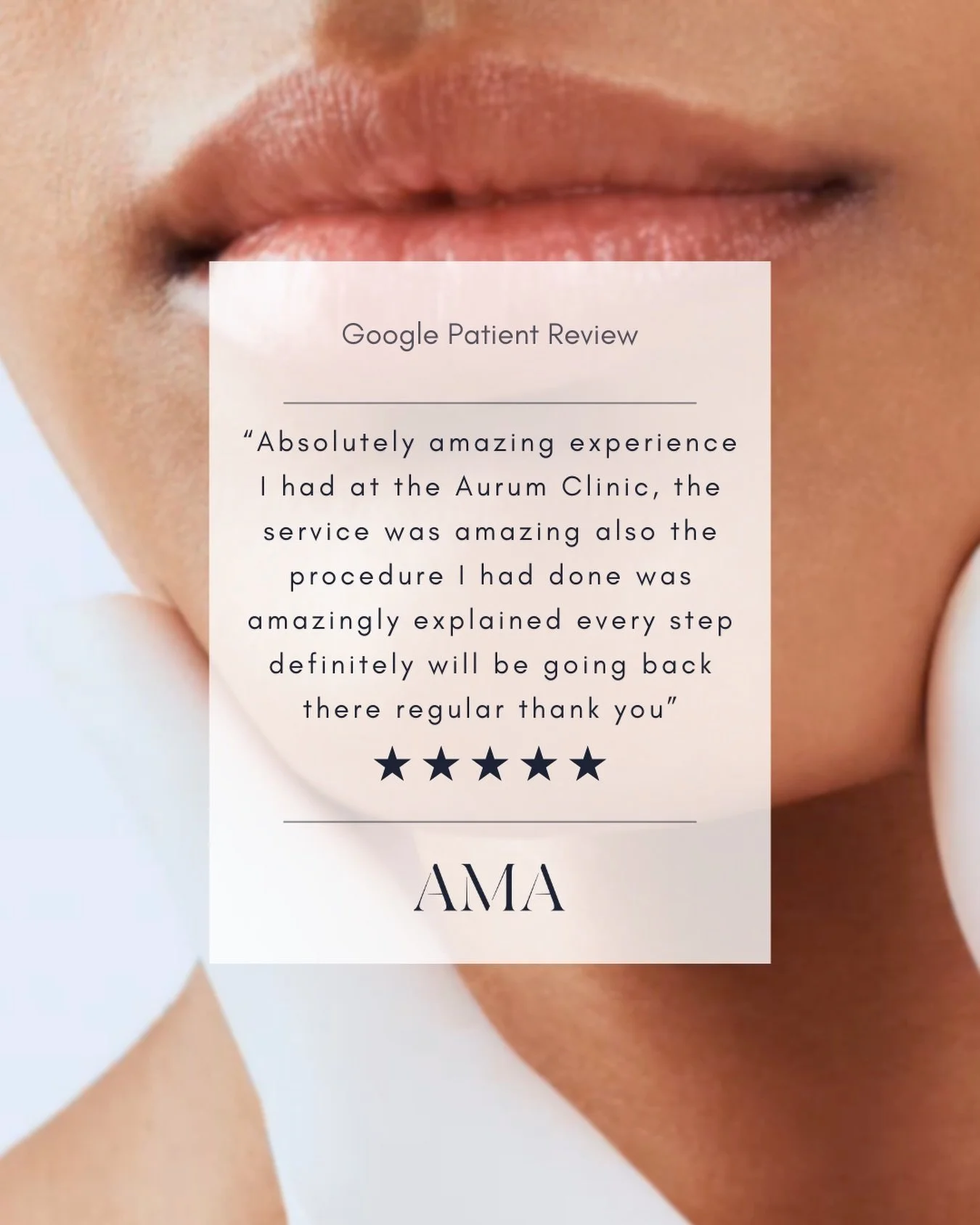 Thank you so much for your kind words 🙏
I&rsquo;m thrilled to hear you had such a positive experience at Aurum Clinic. It&rsquo;s always my goal to make sure you feel informed and comfortable every step of the way. Can&rsquo;t wait to see you again 