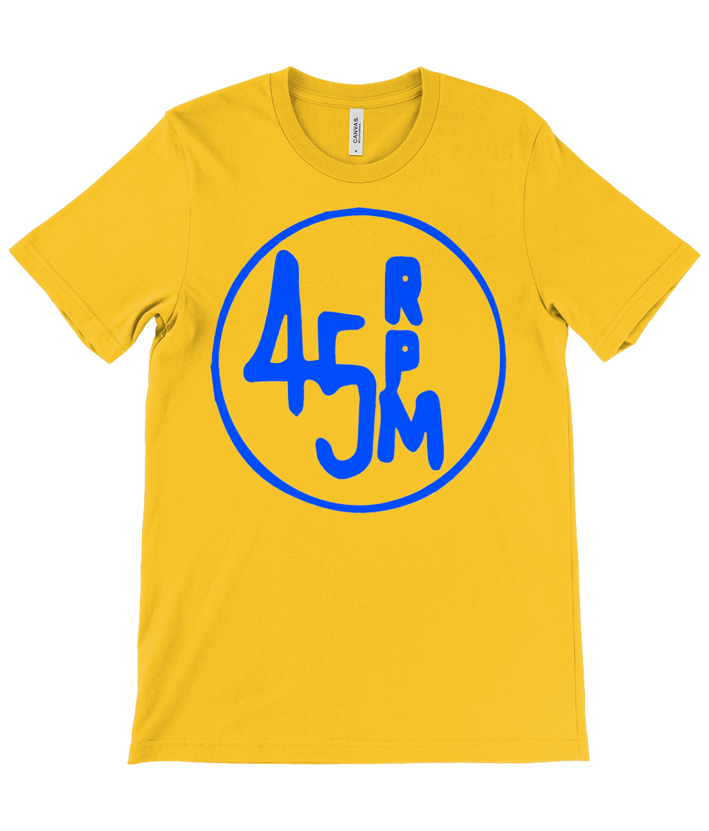 bloodsweatandtees | 45 RPM Selectors Choice t-shirt BLUE/Gold