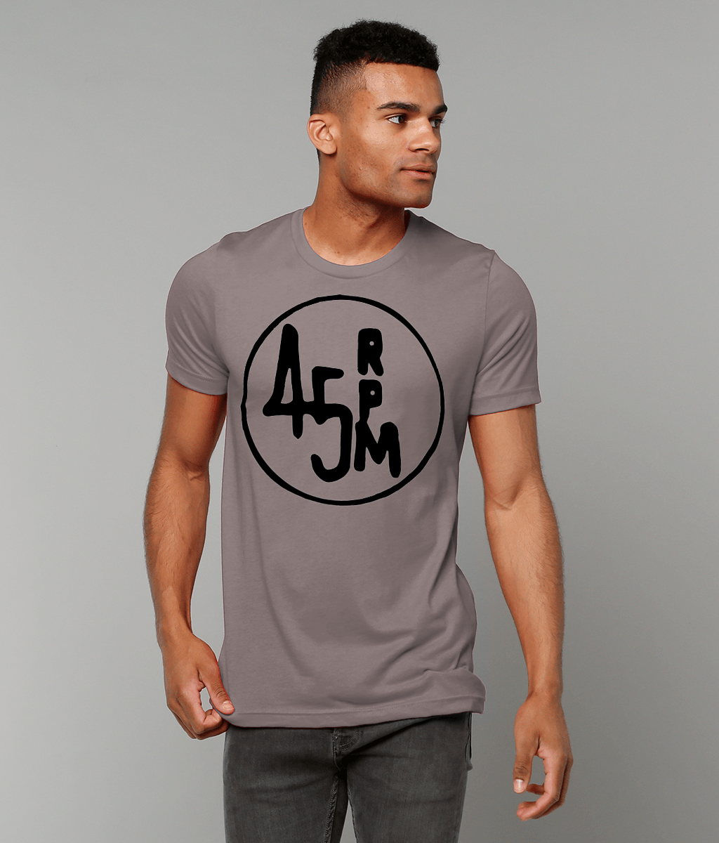 bloodsweatandtees | 45 RPM Selectors Choice t-shirt BLK/Asphalt_model