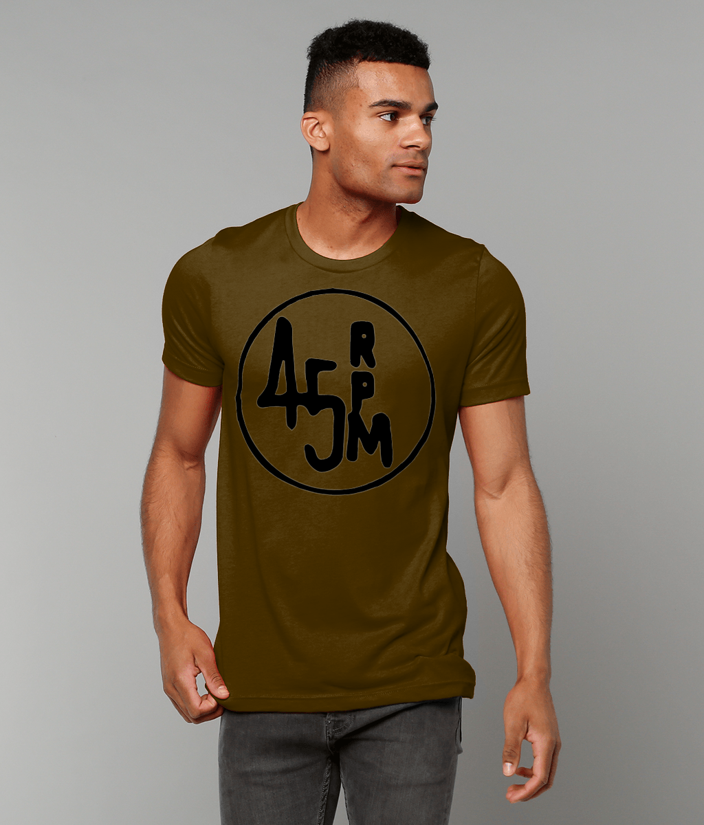 bloodsweatandtees | 45 RPM Selectors Choice t-shirt BLK/Brown_model