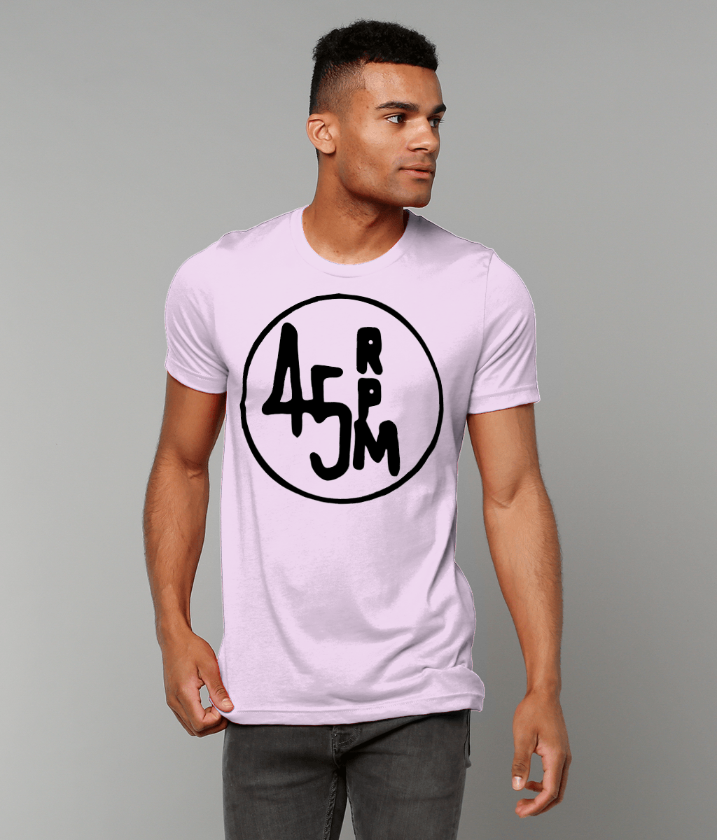 bloodsweatandtees | 45 RPM Selectors Choice t-shirt BLK/Pink_model