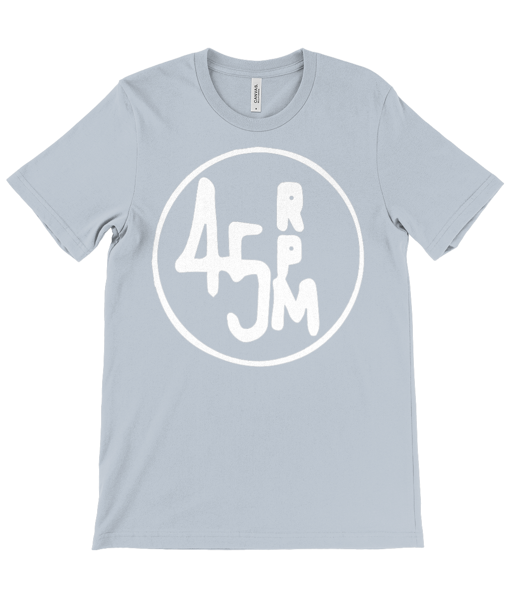 bloodsweatandtees | 45 RPM Selectors Choice t-shirt WHITE/Light_Blue