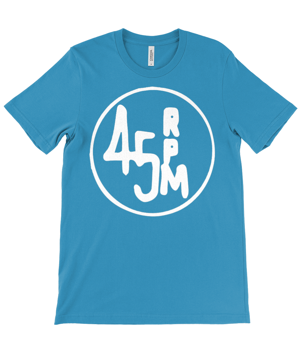 bloodsweatandtees | 45 RPM Selectors Choice t-shirt WHITE/Aqua