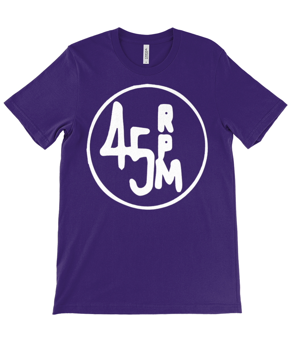 bloodsweatandtees | 45 RPM Selectors Choice t-shirt WHITE/Purple