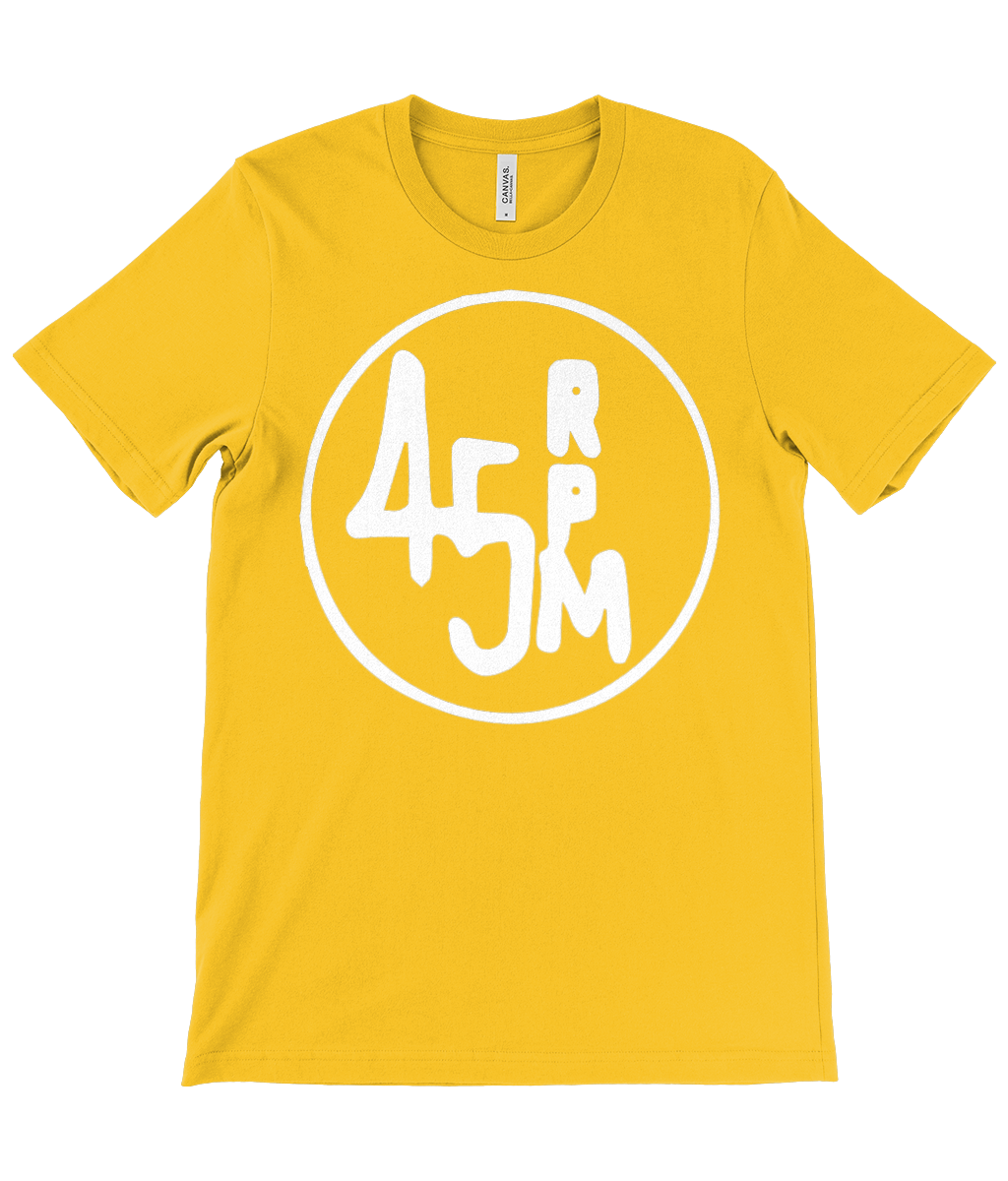 bloodsweatandtees | 45 RPM Selectors Choice t-shirt WHITE/Gold