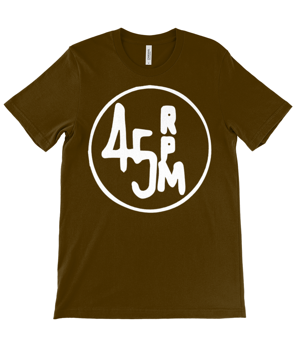 bloodsweatandtees | 45 RPM Selectors Choice t-shirt WHITE/Brown