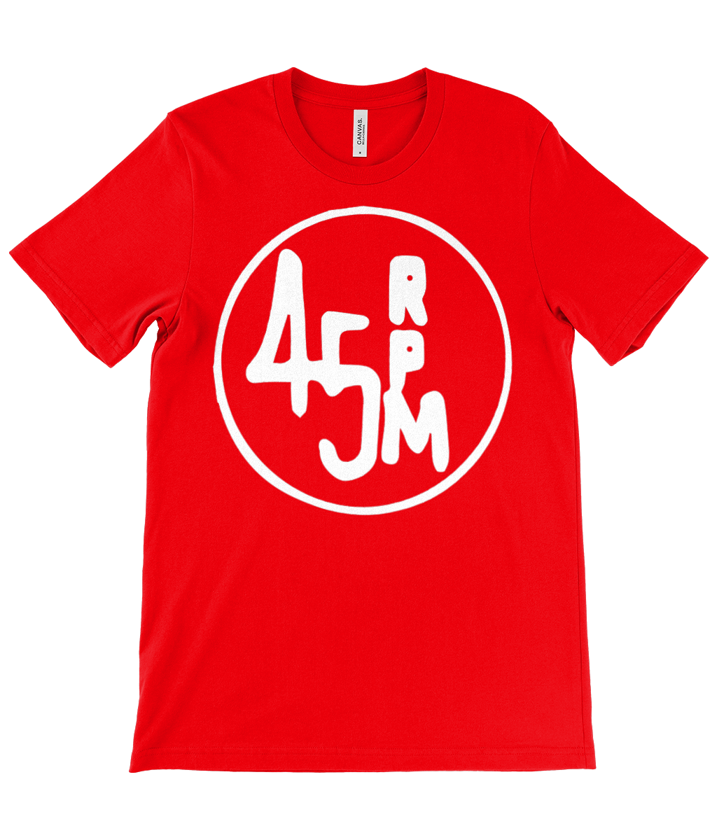 bloodsweatandtees | 45 RPM Selectors Choice t-shirt WHITE/Red