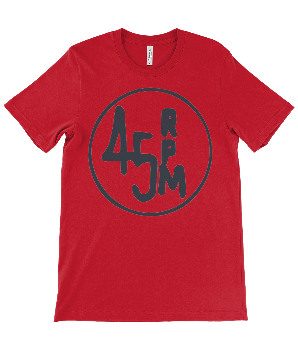 bloodsweatandtees | 45 RPM Selectors Choice t-shirt GREY/Canvas_Red