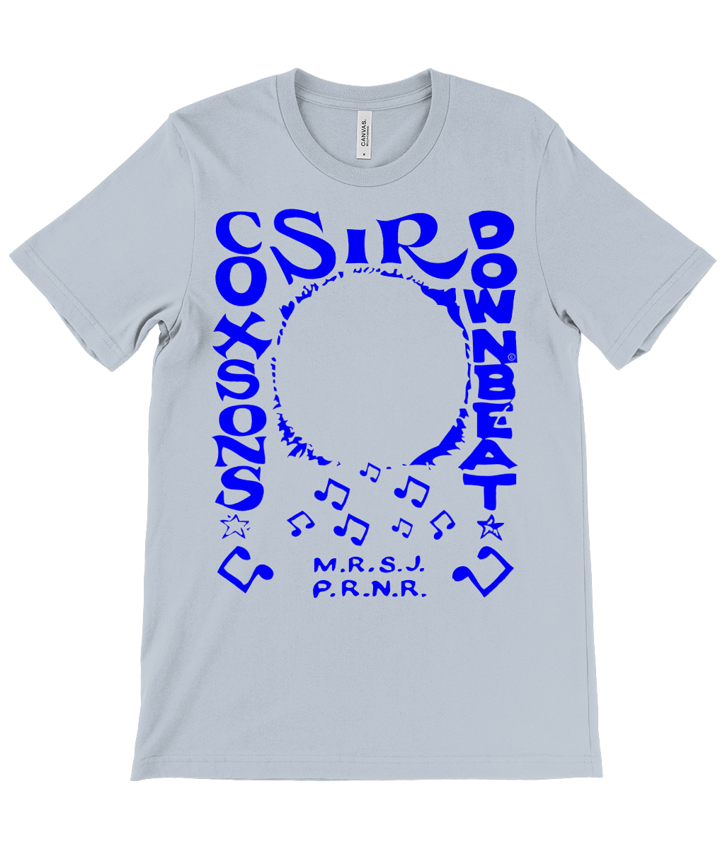 bloodsweatandtees | Sir Coxsons Downbeat t-shirt BLUE/LightBlue