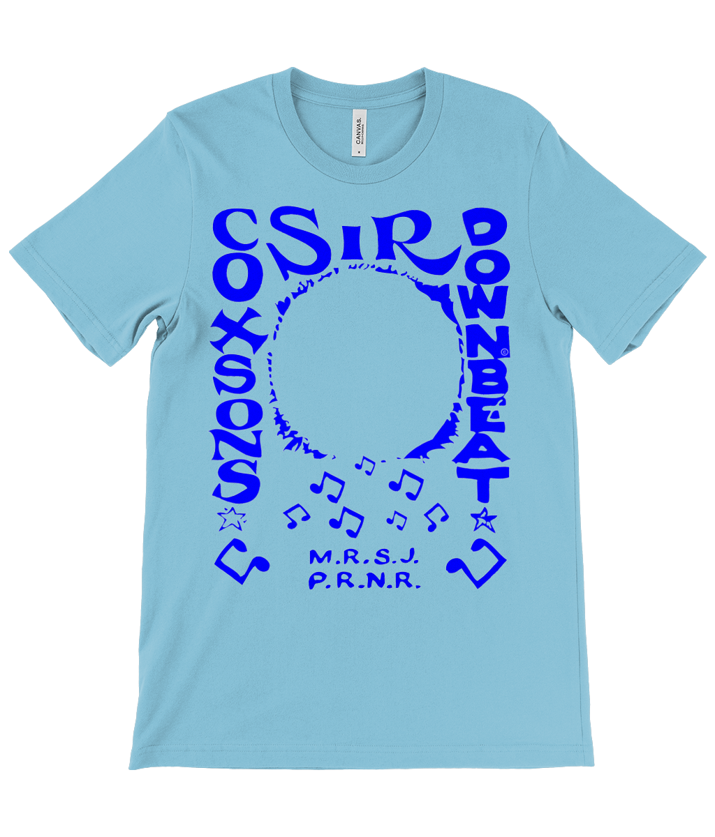 bloodsweatandtees | Sir Coxsons Downbeat t-shirt BLUE/Ocean