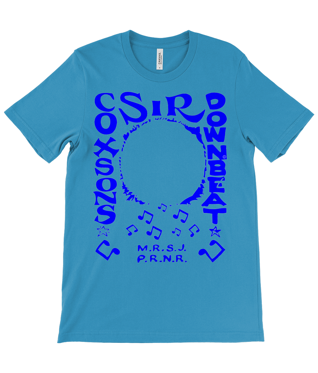 bloodsweatandtees | Sir Coxsons Downbeat t-shirt BLUE/Aqua