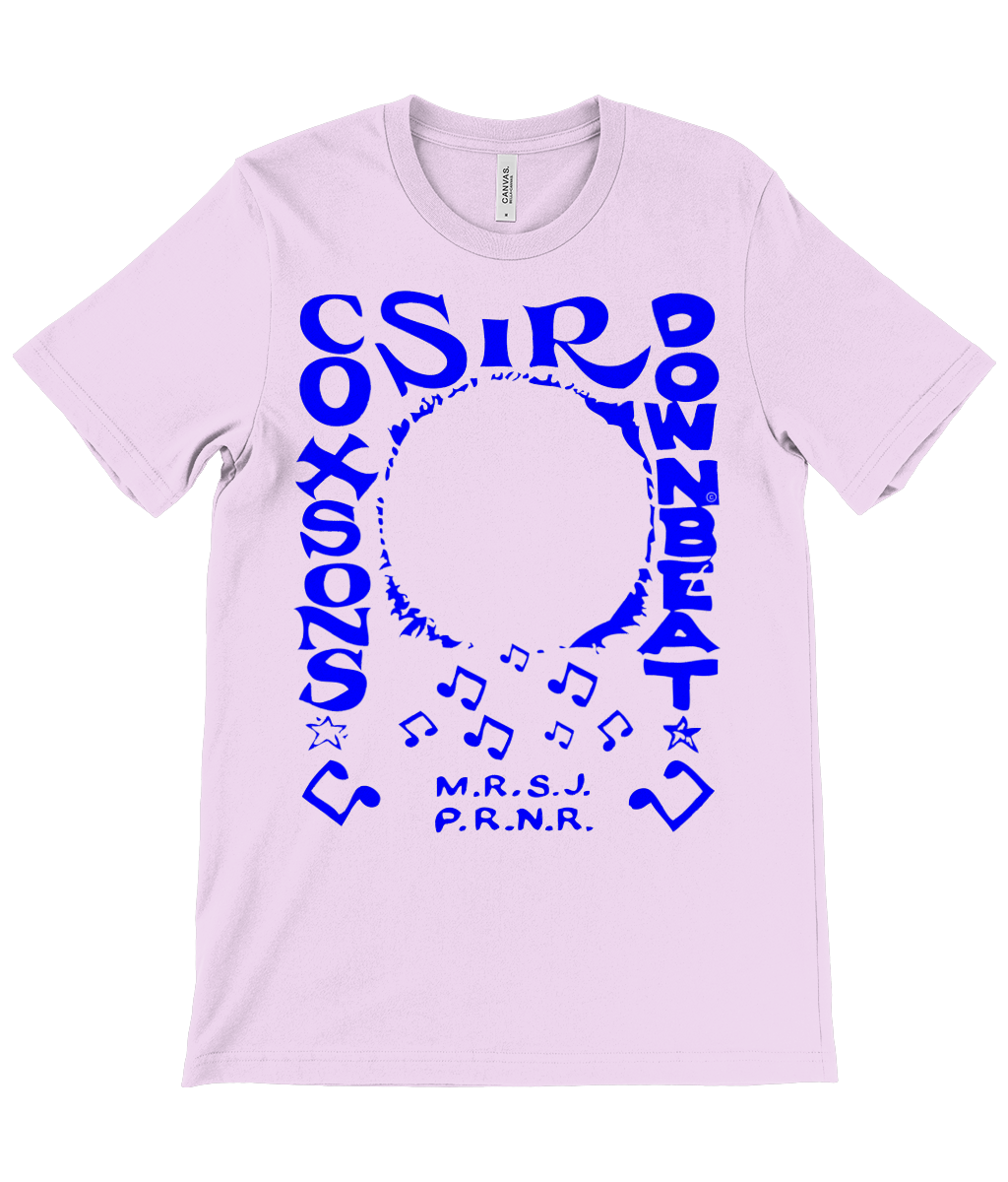 bloodsweatandtees | Sir Coxsons Downbeat t-shirt BLUE/Pink