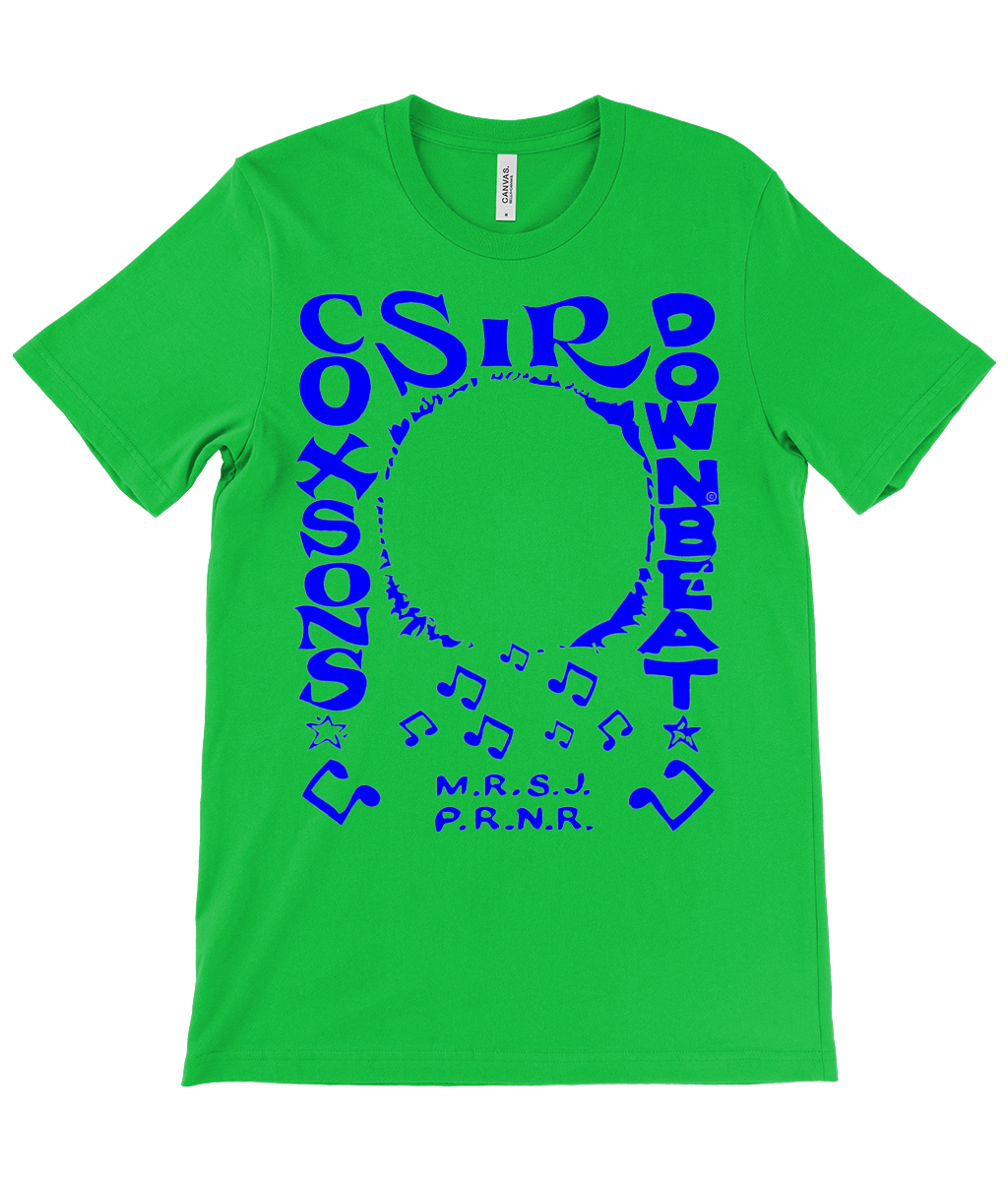 bloodsweatandtees | Sir Coxsons Downbeat t-shirt BLUE/Kelly_Green