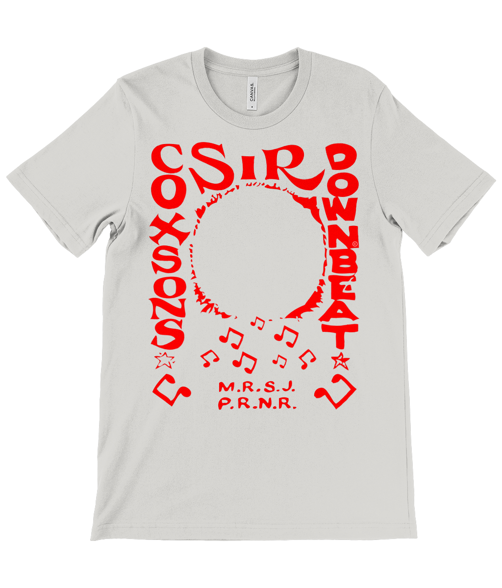 bloodsweatandtees | Sir Coxsons Downbeat t-shirt RED/Silver