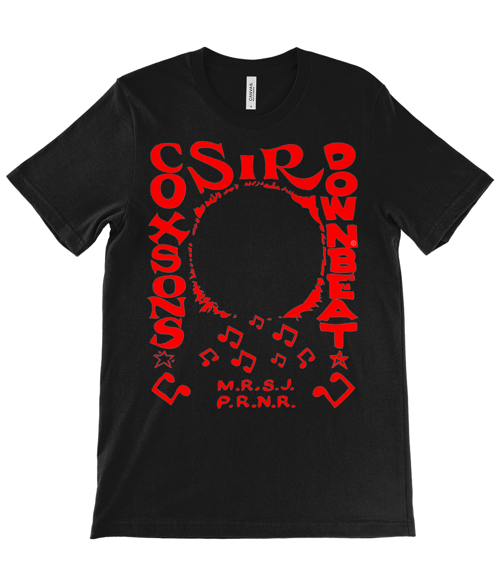 bloodsweatandtees | Sir Coxsons Downbeat t-shirt black/red