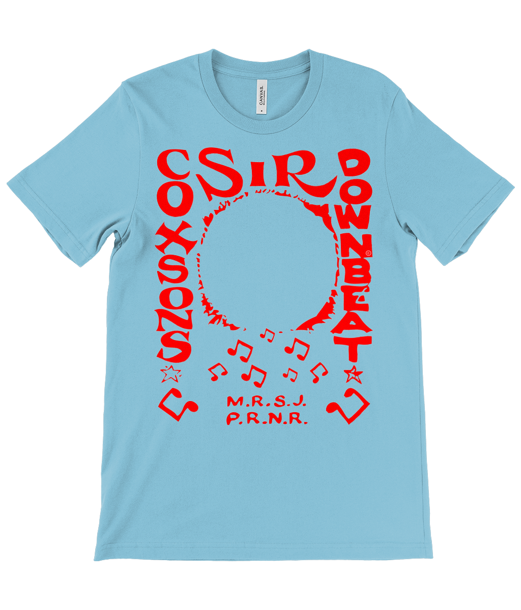 bloodsweatandtees | Sir Coxsons Downbeat t-shirt RED/Ocean