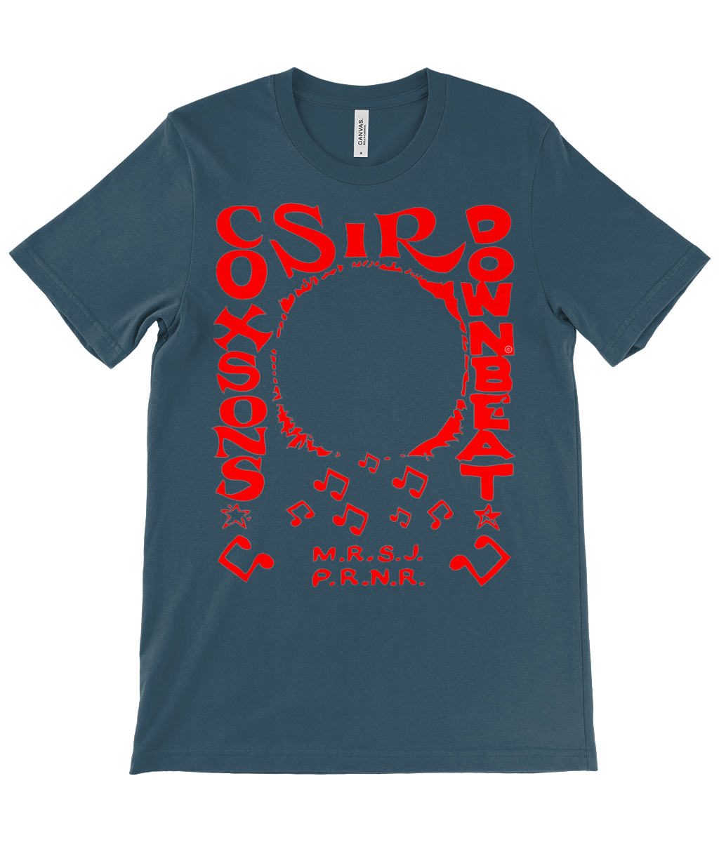 bloodsweatandtees | Sir Coxsons Downbeat t-shirt RED/Deep_Teal