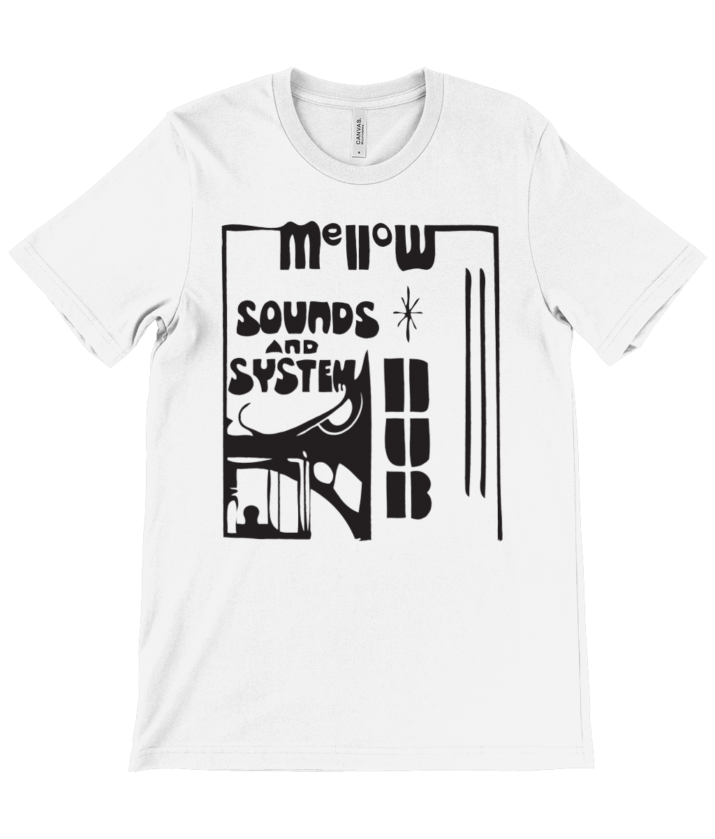 bloodsweatandtees | Mellow Sounds and System Dub t-shirt BLACK/White
