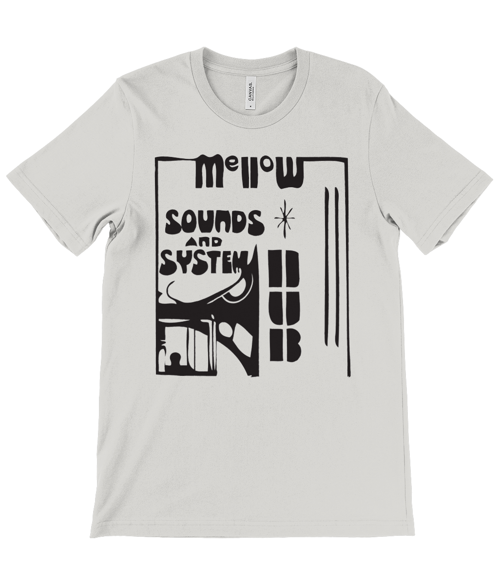 bloodsweatandtees | Mellow Sounds and System Dub t-shirt BLACK/Silver