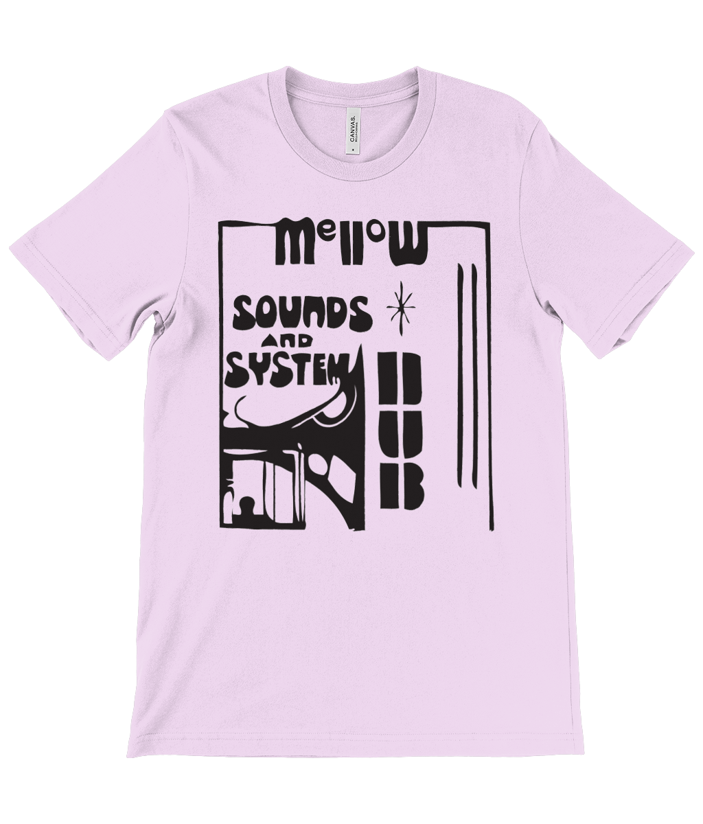bloodsweatandtees | Mellow Sounds and System Dub t-shirt BLACK/Pink
